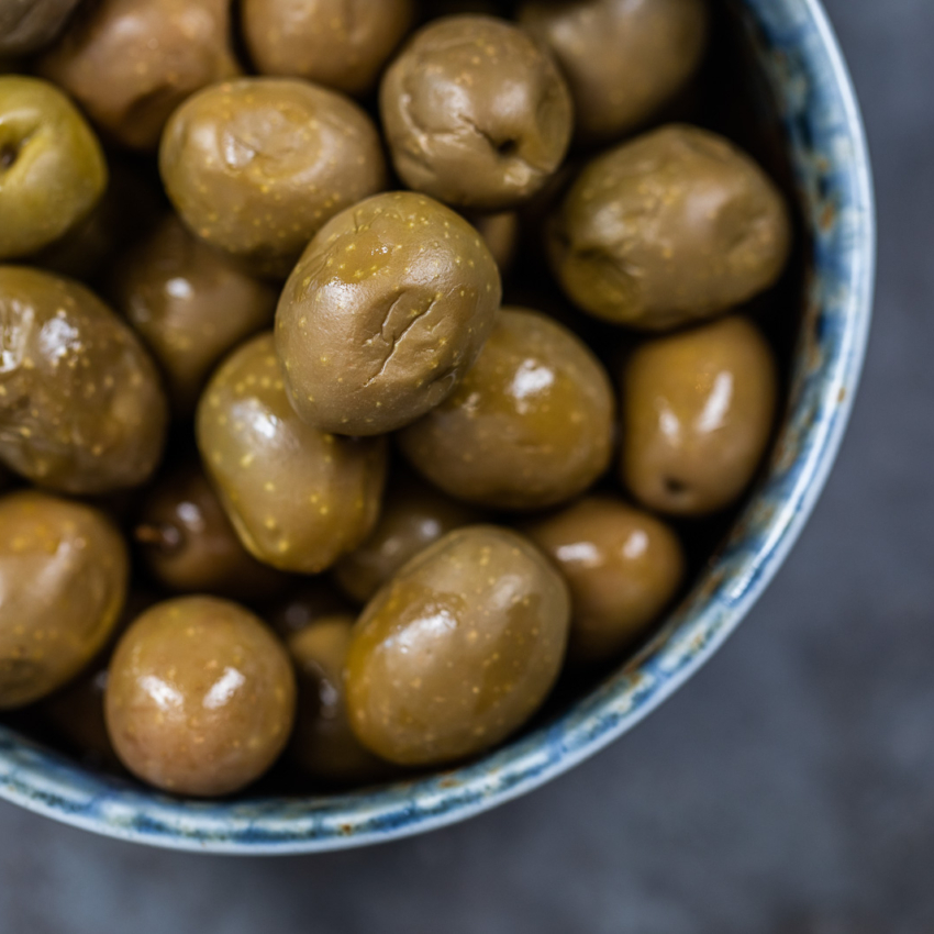 Blond Amfissis oliven med sten – Ã˜KO – 5kg
