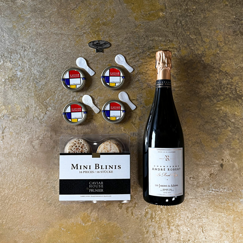 Tilbud – Caviar & Champagne kit
