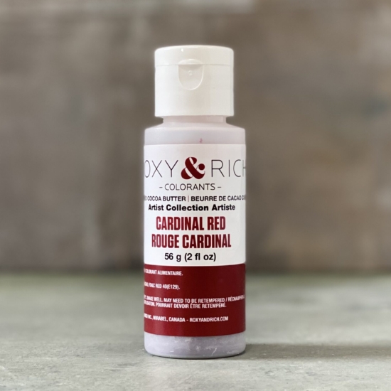 Farvet kakao smør – Kardinal Rød 56g