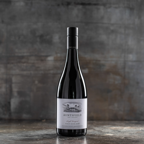 2018 Pinot Noir, Single Vineyard, Auntsfield Estate