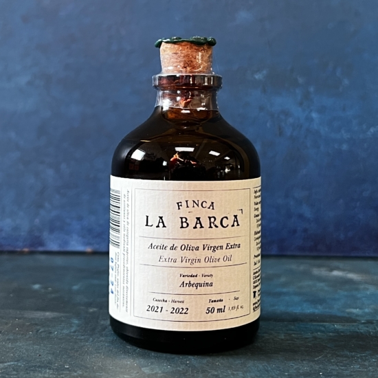 Ekstra jomfru olivenolie “Arbequina” – Finca La Barca – 50ml.