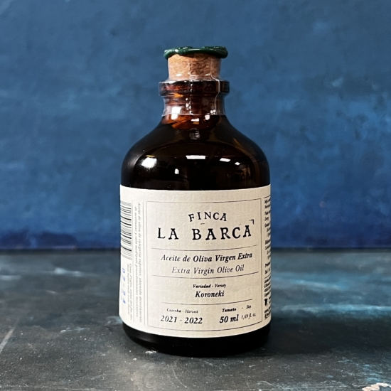 Ekstra jomfru olivenolie “Koroneki” – Finca La Barca – 50ml.