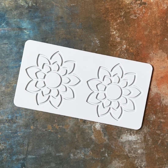 Silicone mould Flower 2