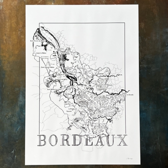 Vinplakat – Bordeaux