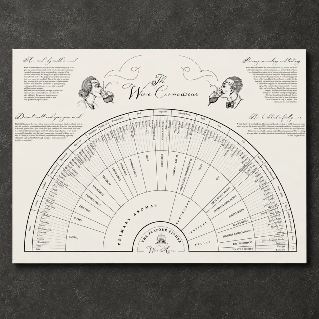 Aroma Wheel 50×70