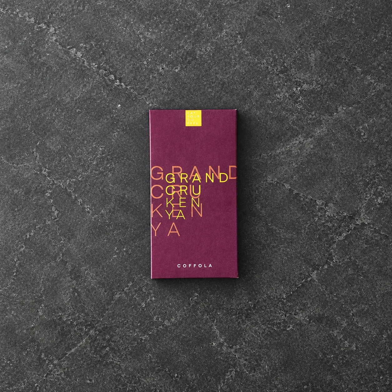 MADSPILD - Coffola Grand Cru Kenya - Kaffe couverture - 85g Bar - 30-05-2024