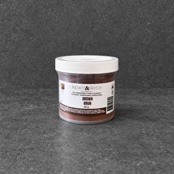 Fedtopløselig farve - Brun - 50g