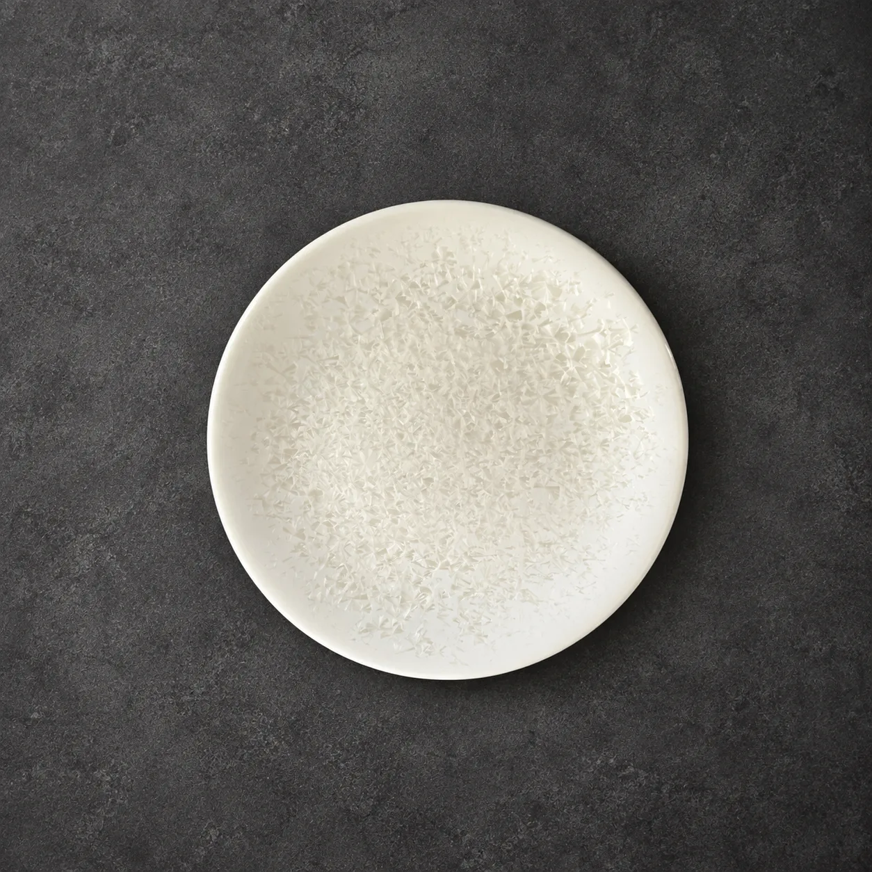 Crystal side plate white – RD23228