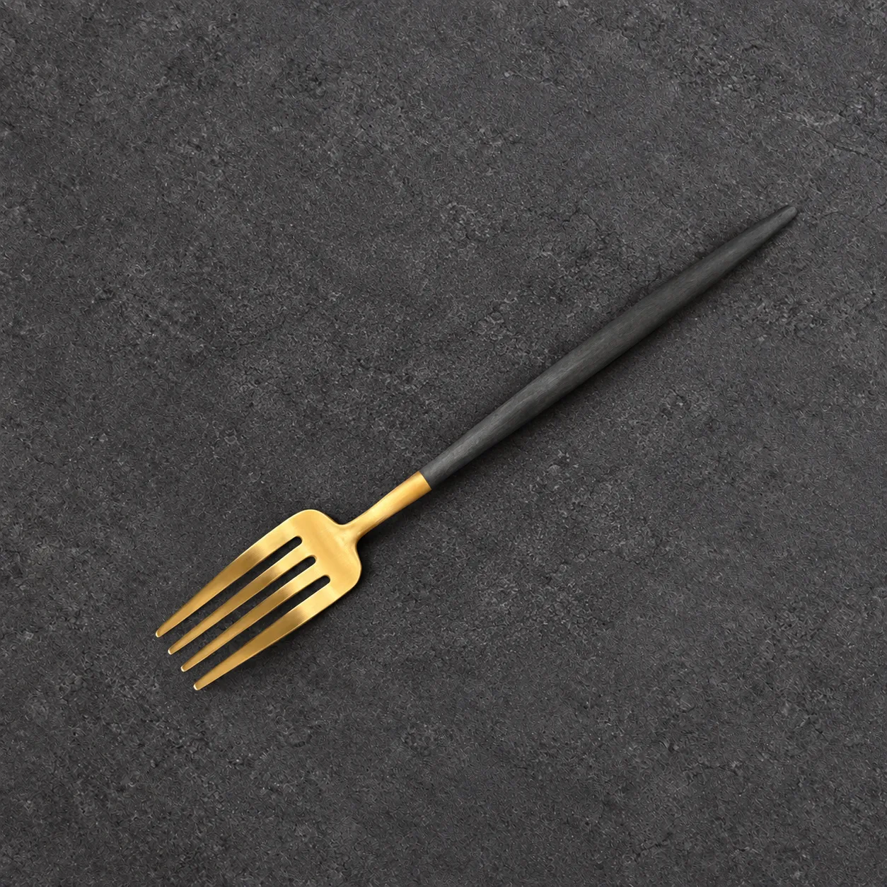 Dessert Fork – Green/Gold – GOA – CUTIPOL