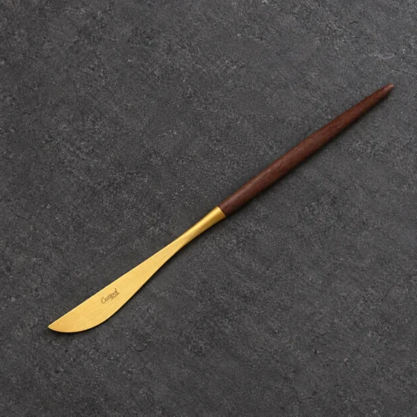 Dinner Knife - Brun/Guld - GOA - CUTIPOL