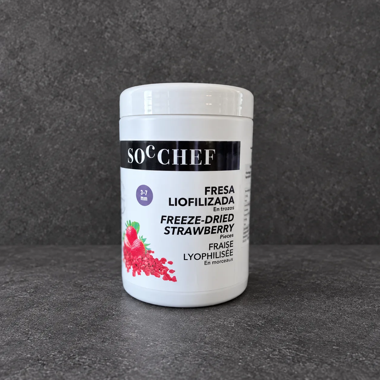 Frysetørret jordbær - SOC CHEF - 120g