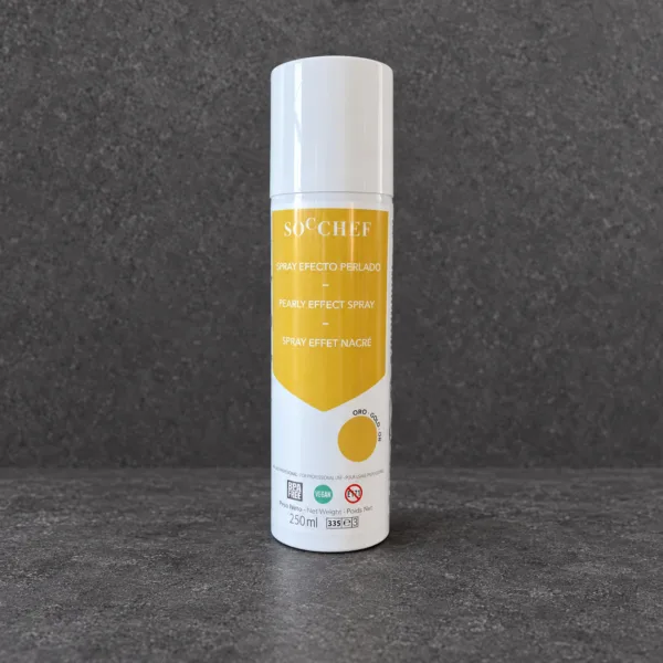 Perleeffekt spray - Guld - SOC CHEF - 250ml