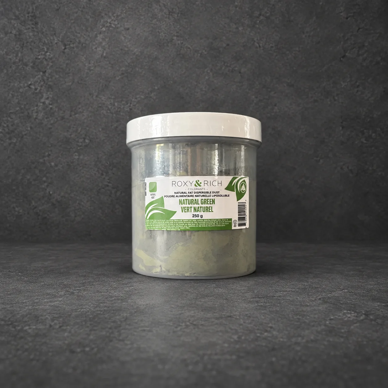 Udgår af sortiment - Fedtopløselig farve - Naturlig - Grøn 250g