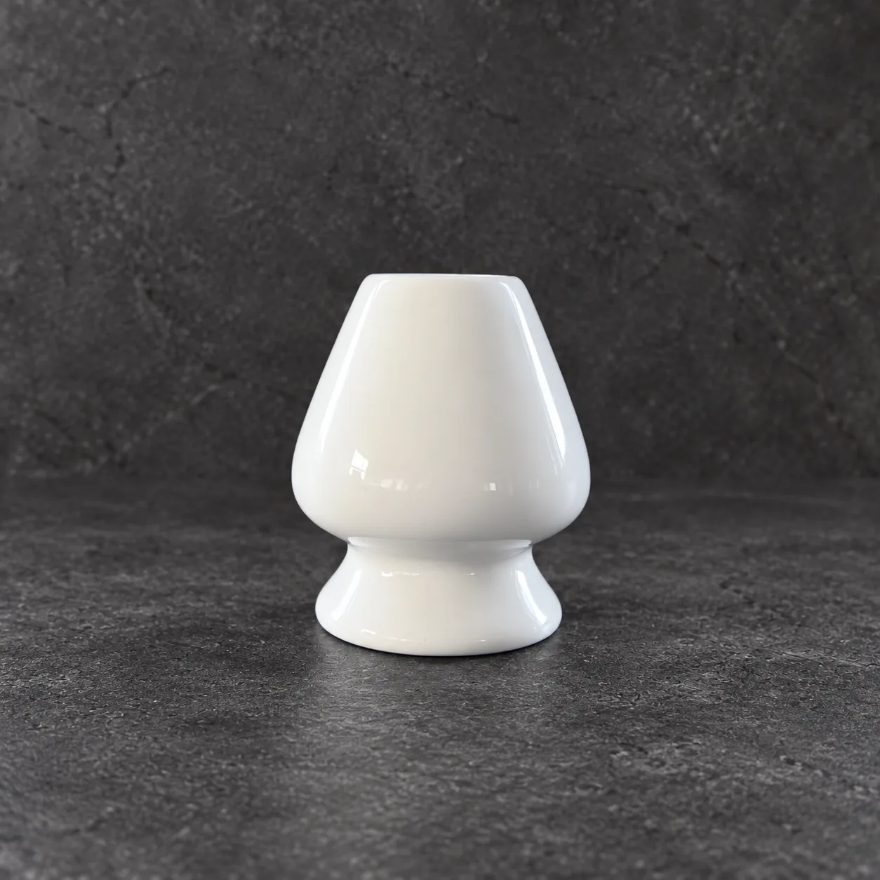 Matcha whisk holder – white porcelain