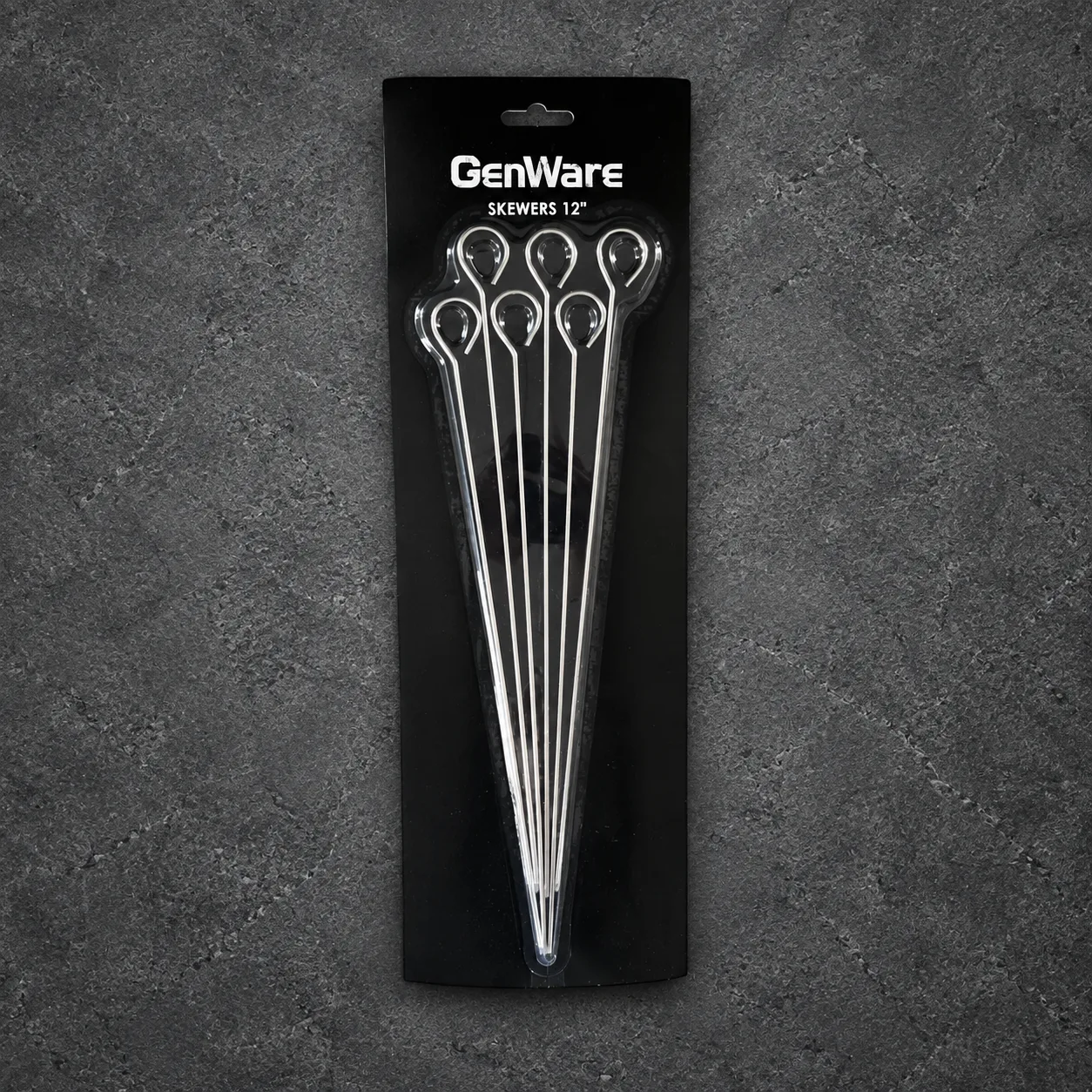 Stainless steel skewers – 30.5 cm – 6 pcs. – 236-12