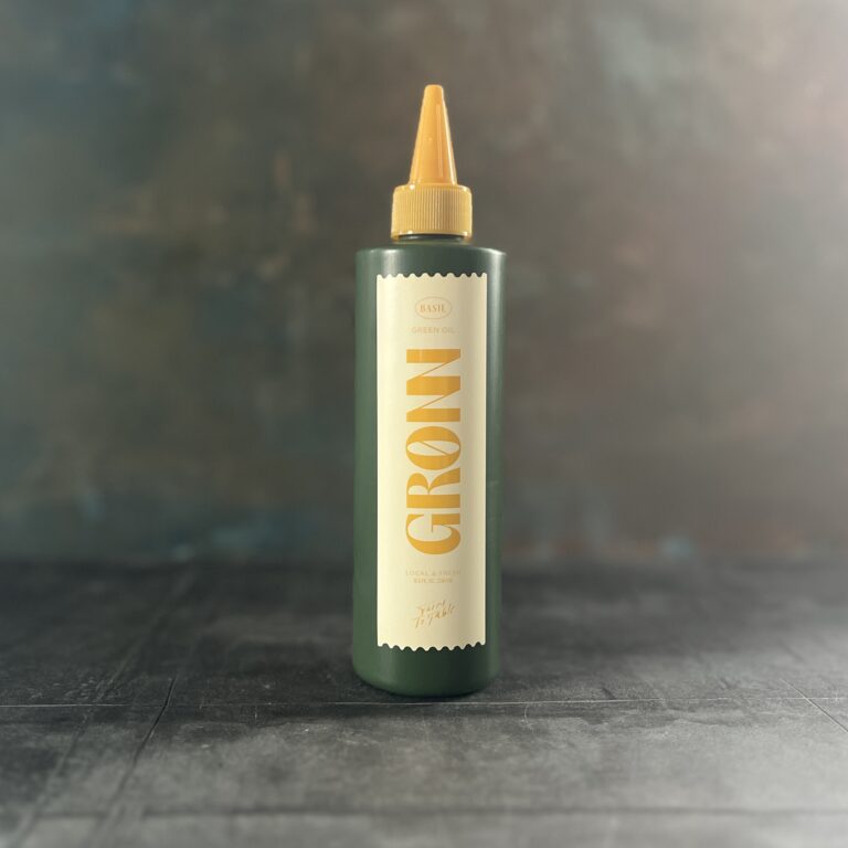 Basilikumolie - GRØNN - 250 ml