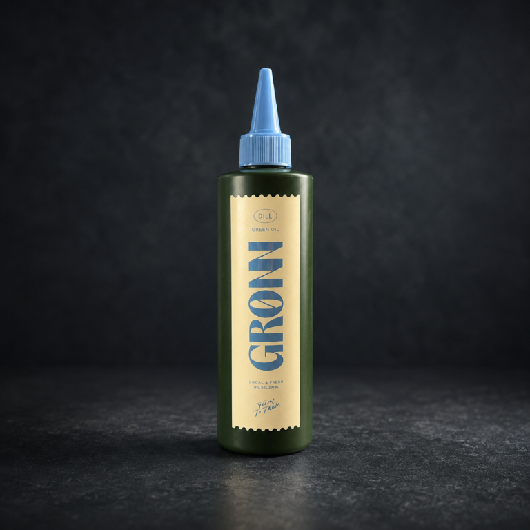 Dildolie - GRØNN - 250ml