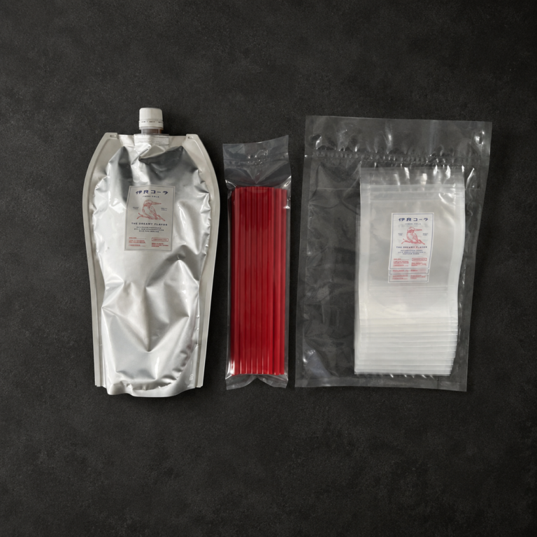 IYOSHI cola sirup 1000ml - inkl. 25 pouch og sugerør