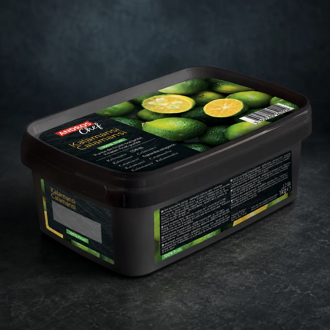 Kalamansi – 100% purée – frozen – 1kg – ANDROS CHEF – (50096201)