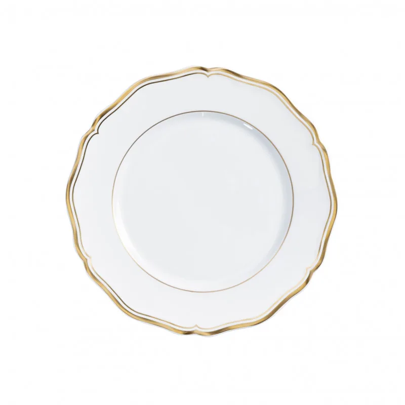 Mazurka Gold – Flat plate – Rim – 22cm - Image 4