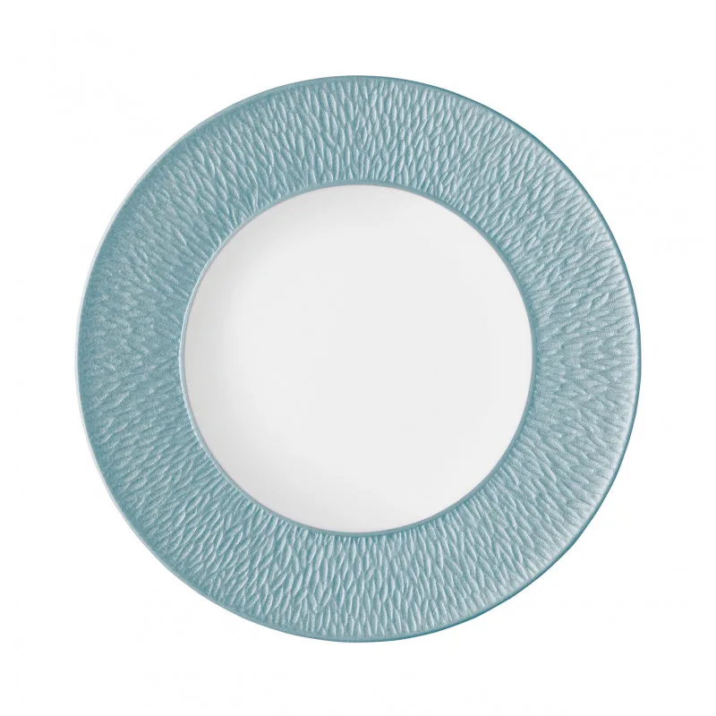 Flat plate – Minéral Irisé Ciel – 27cm – (0337-23-113027) - Image 2