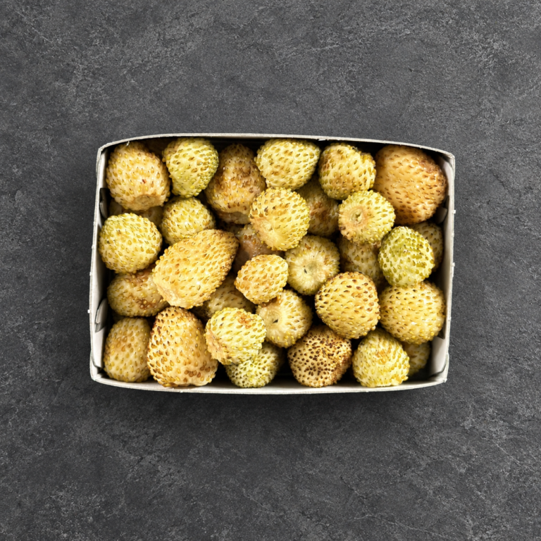 White Wild Strawberries – 1 colli – 10 trays of 100g