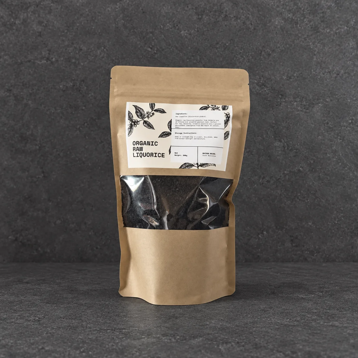 Raw Licorice – Organic – Maison Noire – 500g