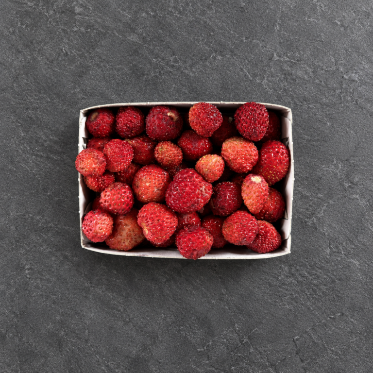 Wild Strawberries – Wild Strawberries – 1 case – 10 punnets of 100g