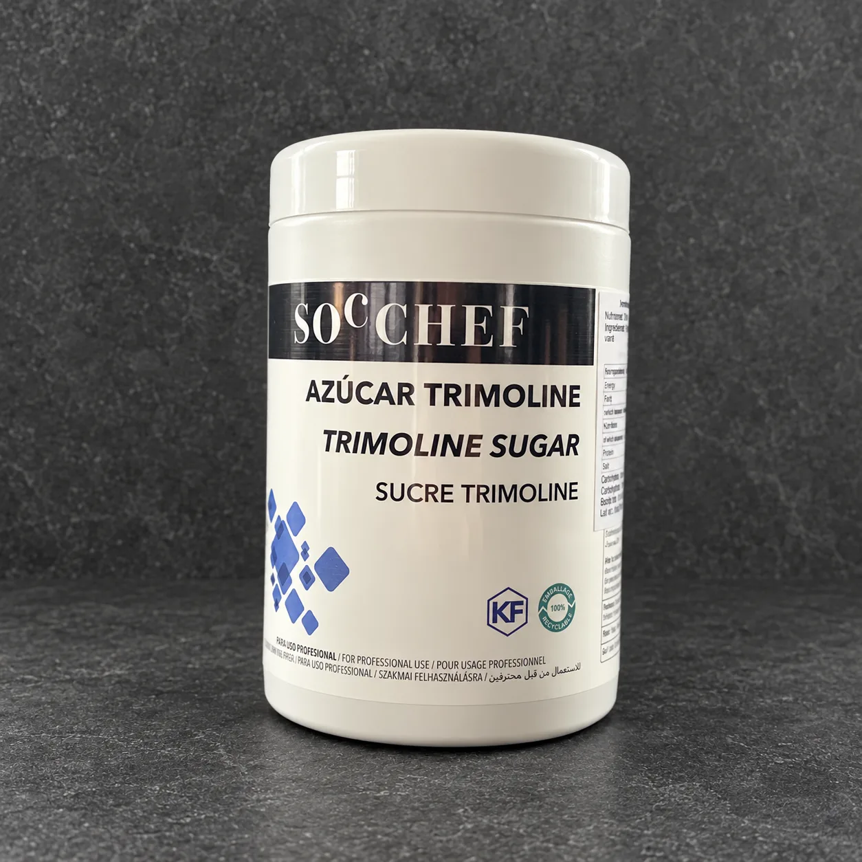 MADSPILD - Invertsukker / Trimoline - SOC CHEF - 1000g - 27-05-2026