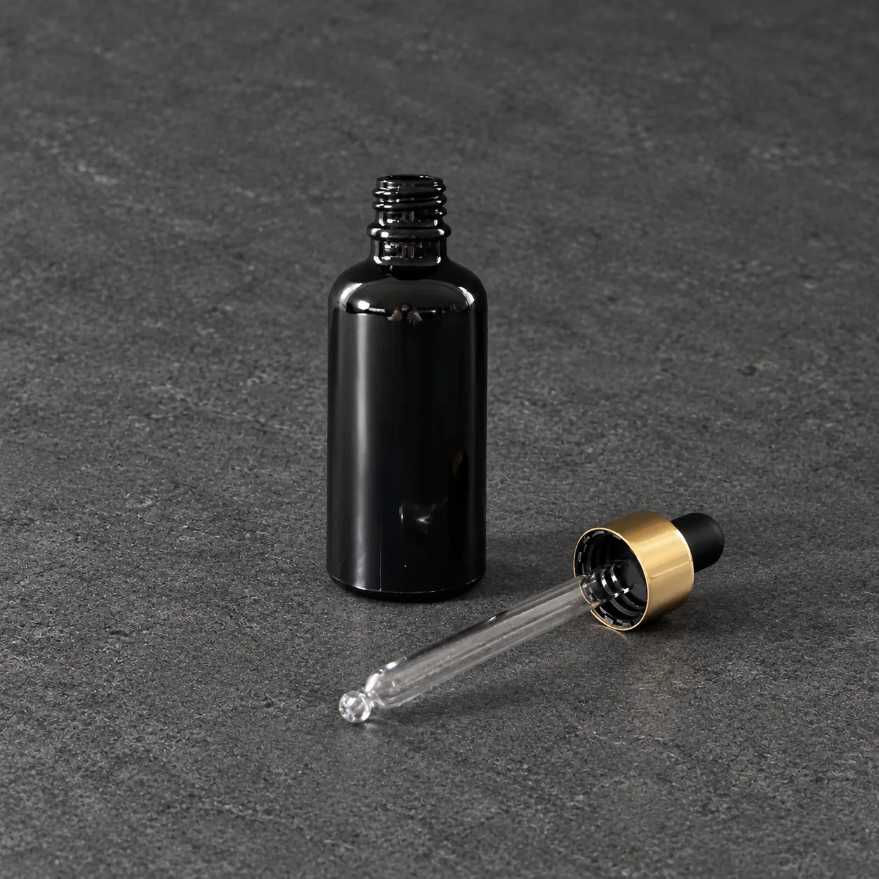 Pipette flaske - Guld - 50ml.