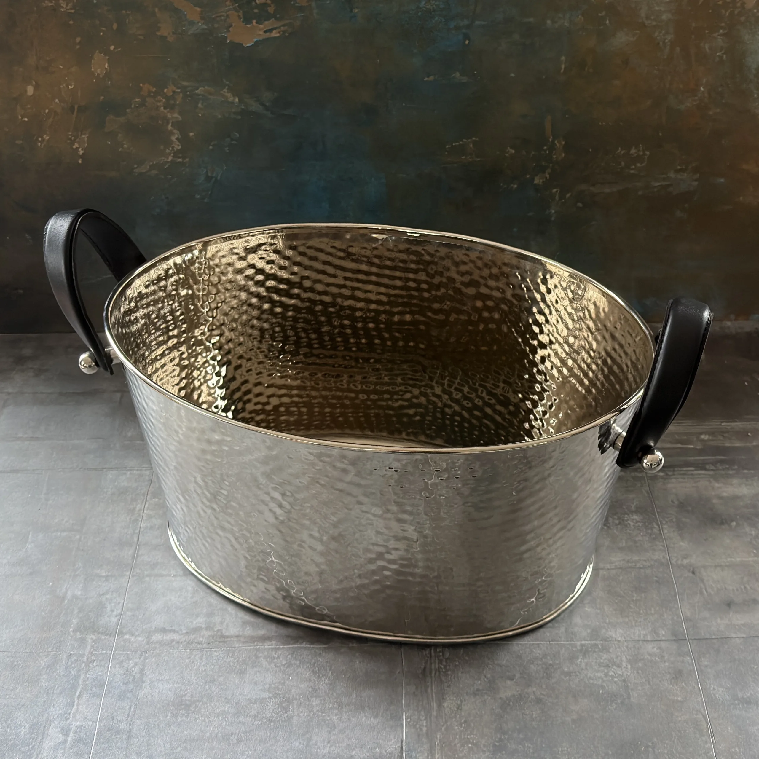 GAVIN – Champagne cooler – Hammered – Large - Image 2