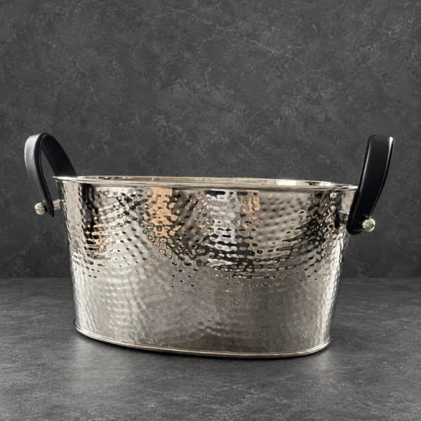 GAVIN – Champagne cooler – Hammered – Large