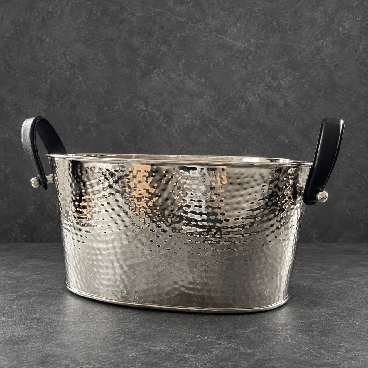 GAVIN – Champagne cooler – Hammered – Large