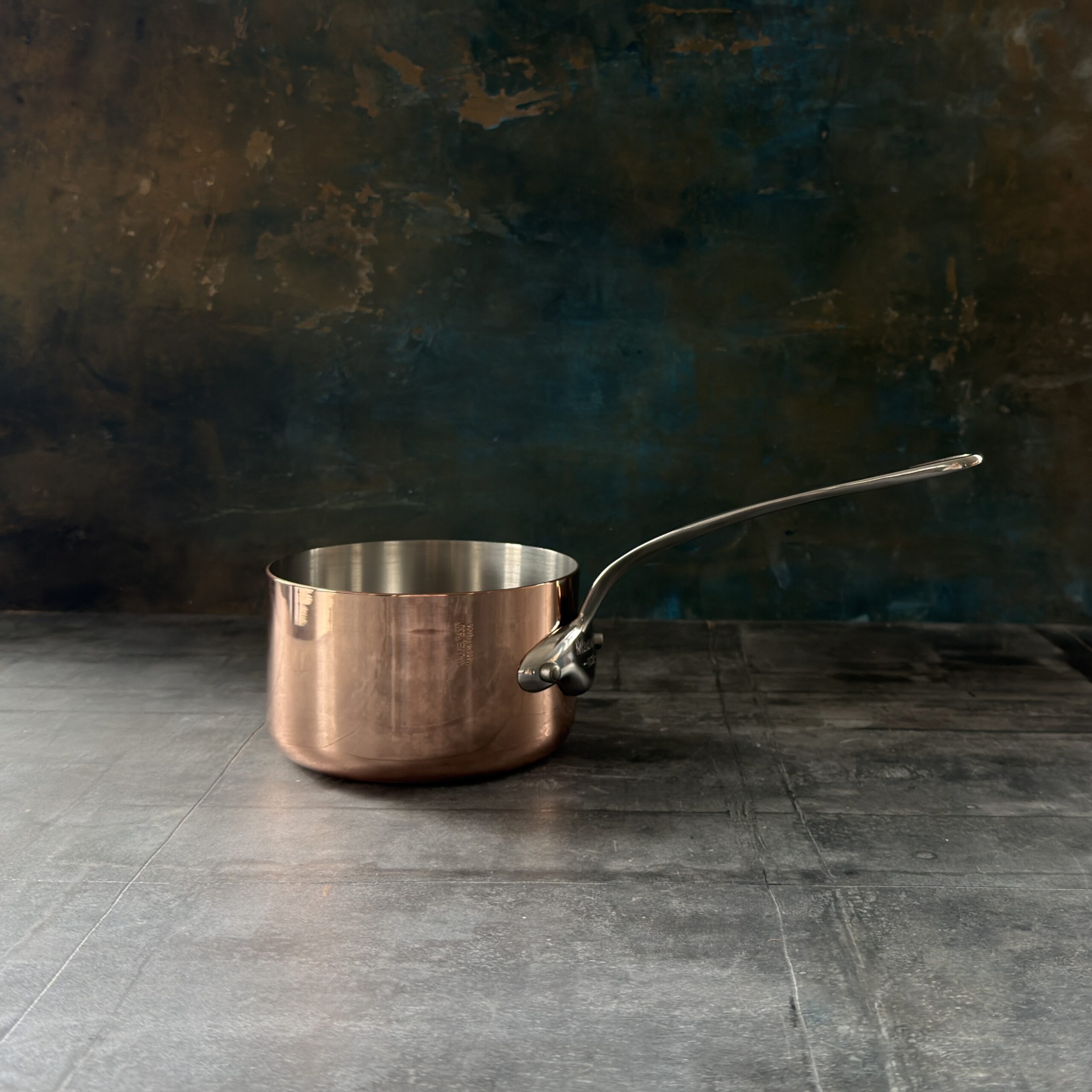 Mauviel Copper/Stainless Steel Saucepan – M’150S – 0.8 liters