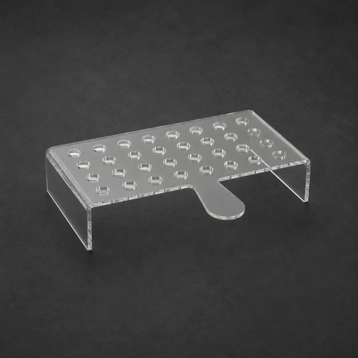 ny vare - plastic holder palette, 32 mini cones, 4stk