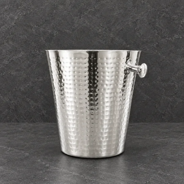 VALENCIA – Champagne Cooler – Hammered – with Foot