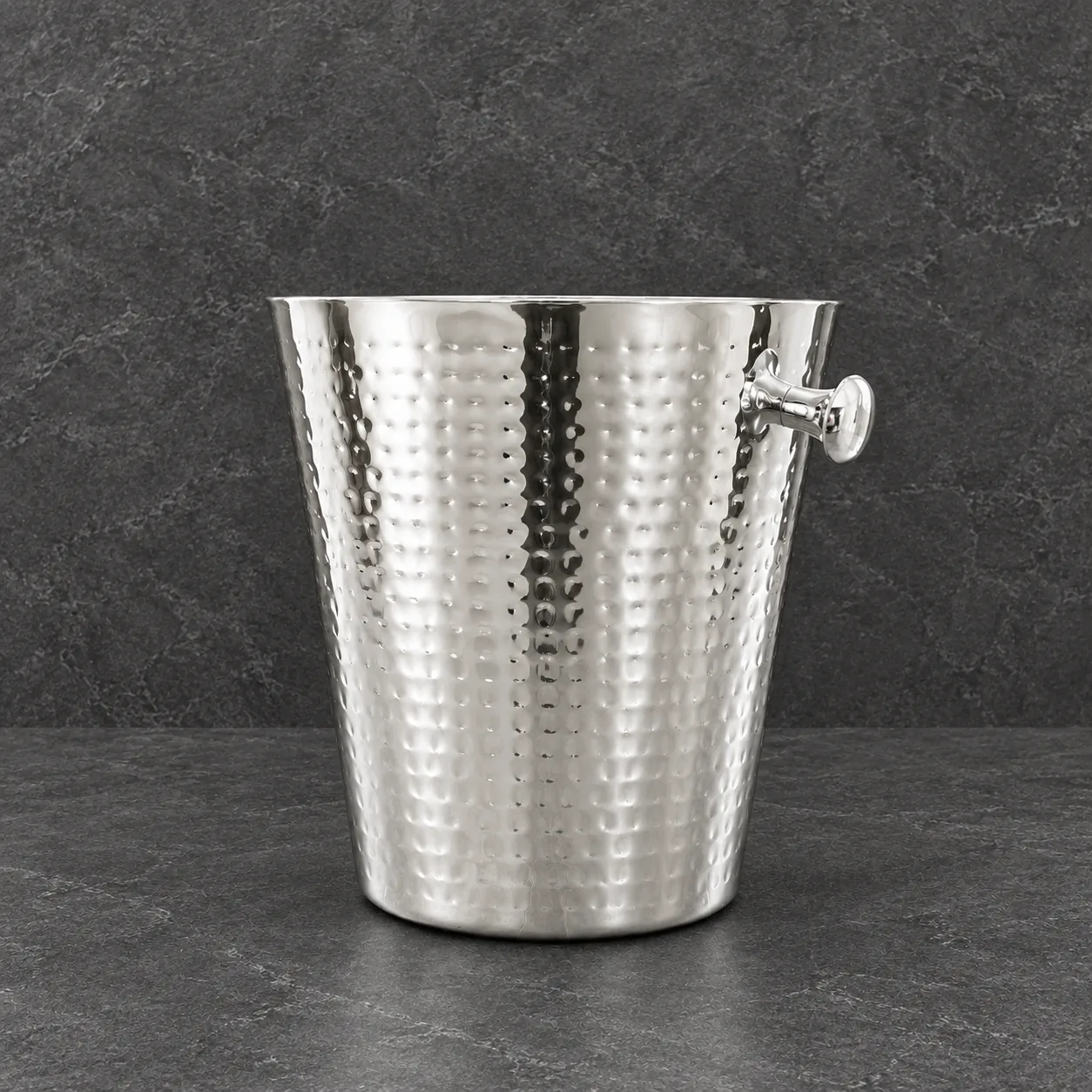 VALENCIA – Champagne Cooler – Hammered – with Foot