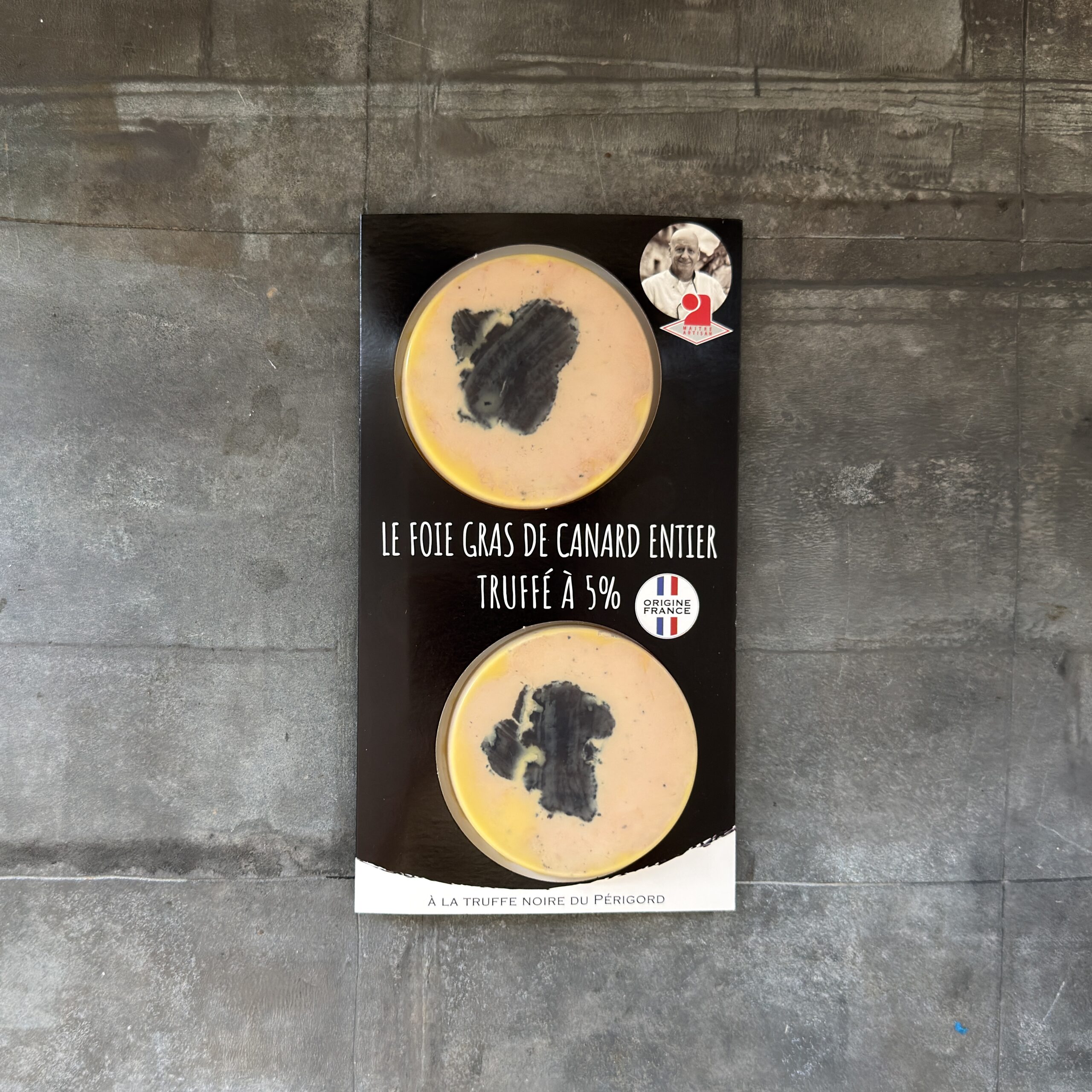 Foie gras terrine – truffle – 2 x slices – 90g