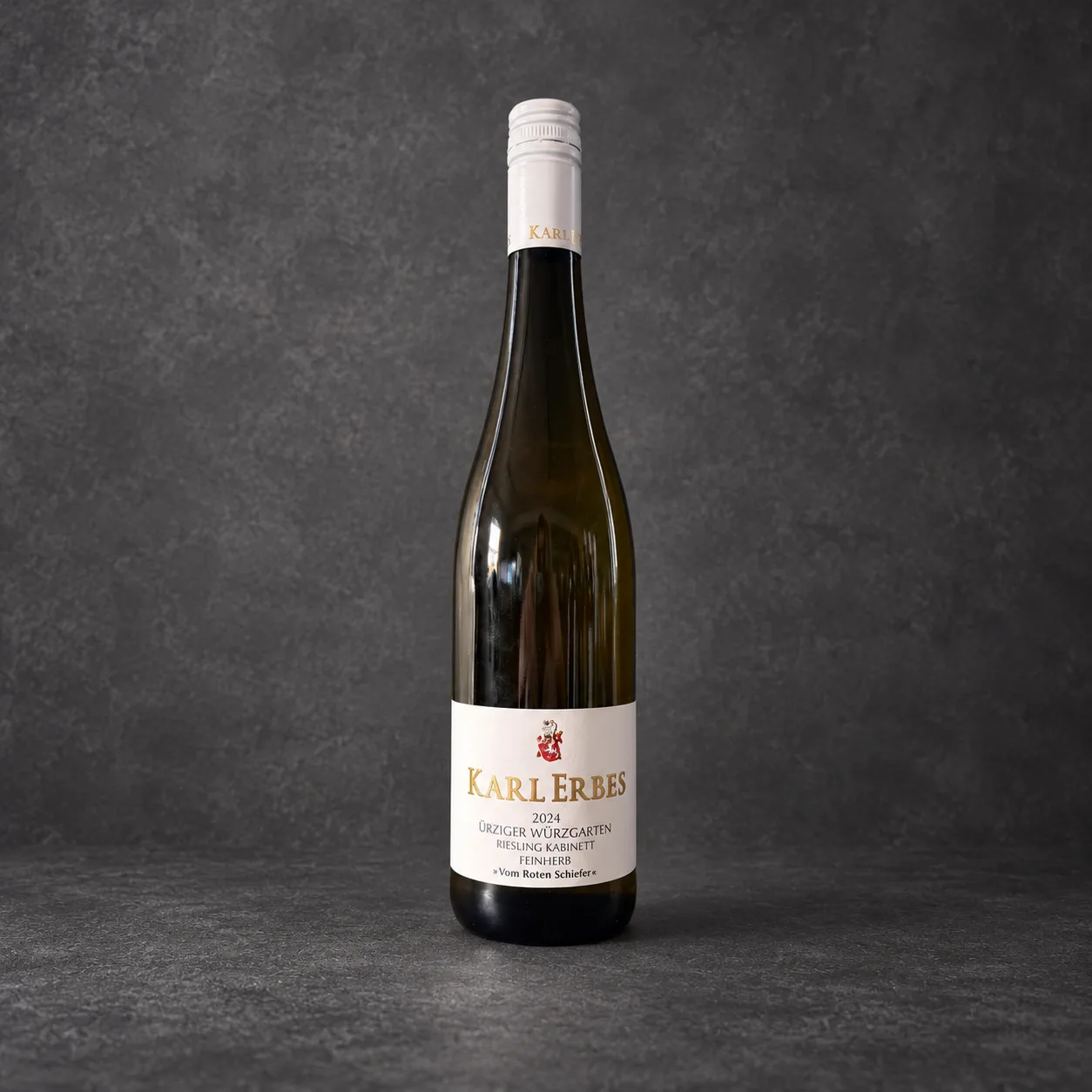 ny vare - 2024 Ürziger Würzgarten, Riesling, Kabinett Feinherb, "Roten Schiefer", Karl Erbes, Mosel,