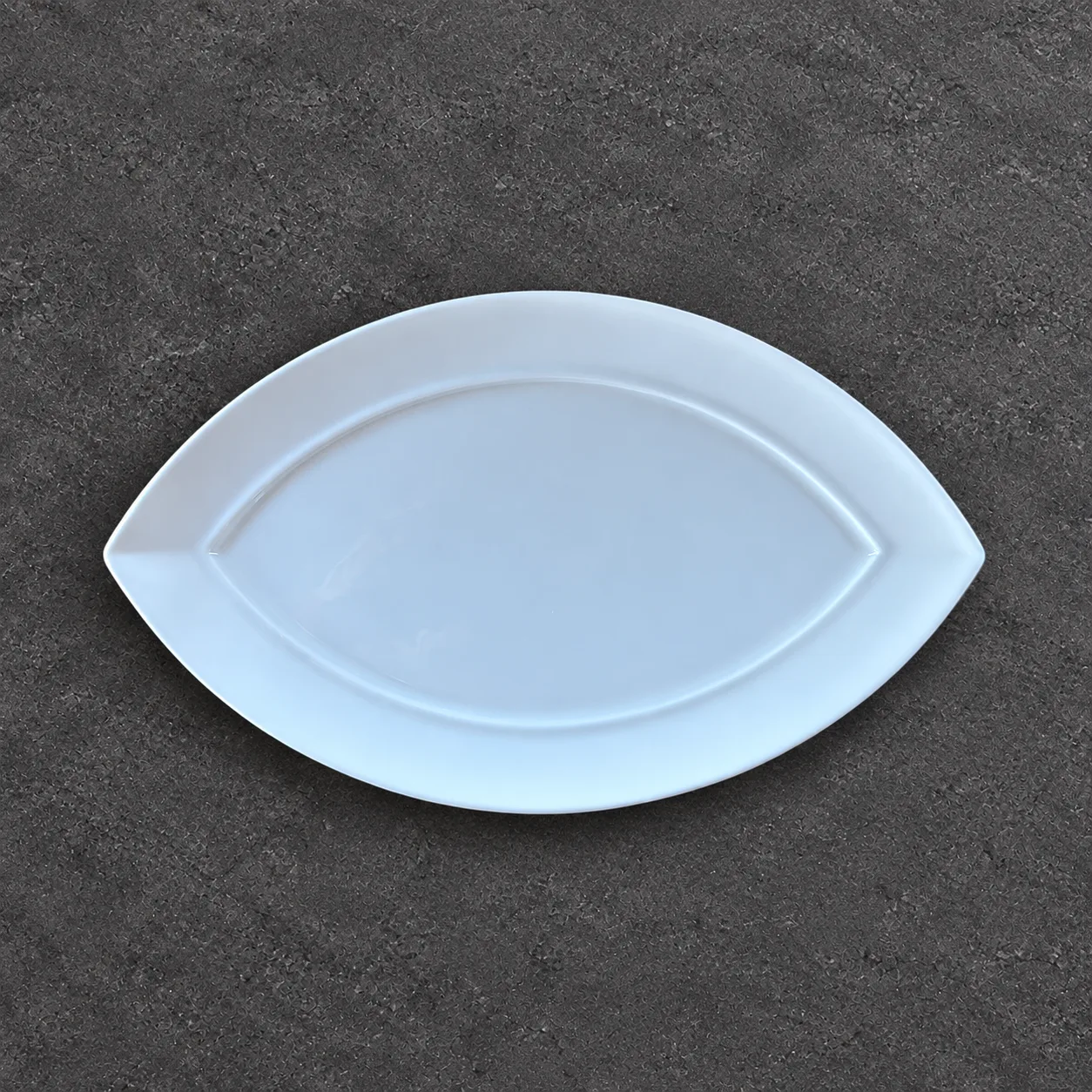 Bernardaud - Poudre – Zanzibar-fisketallerken - 35,5cm