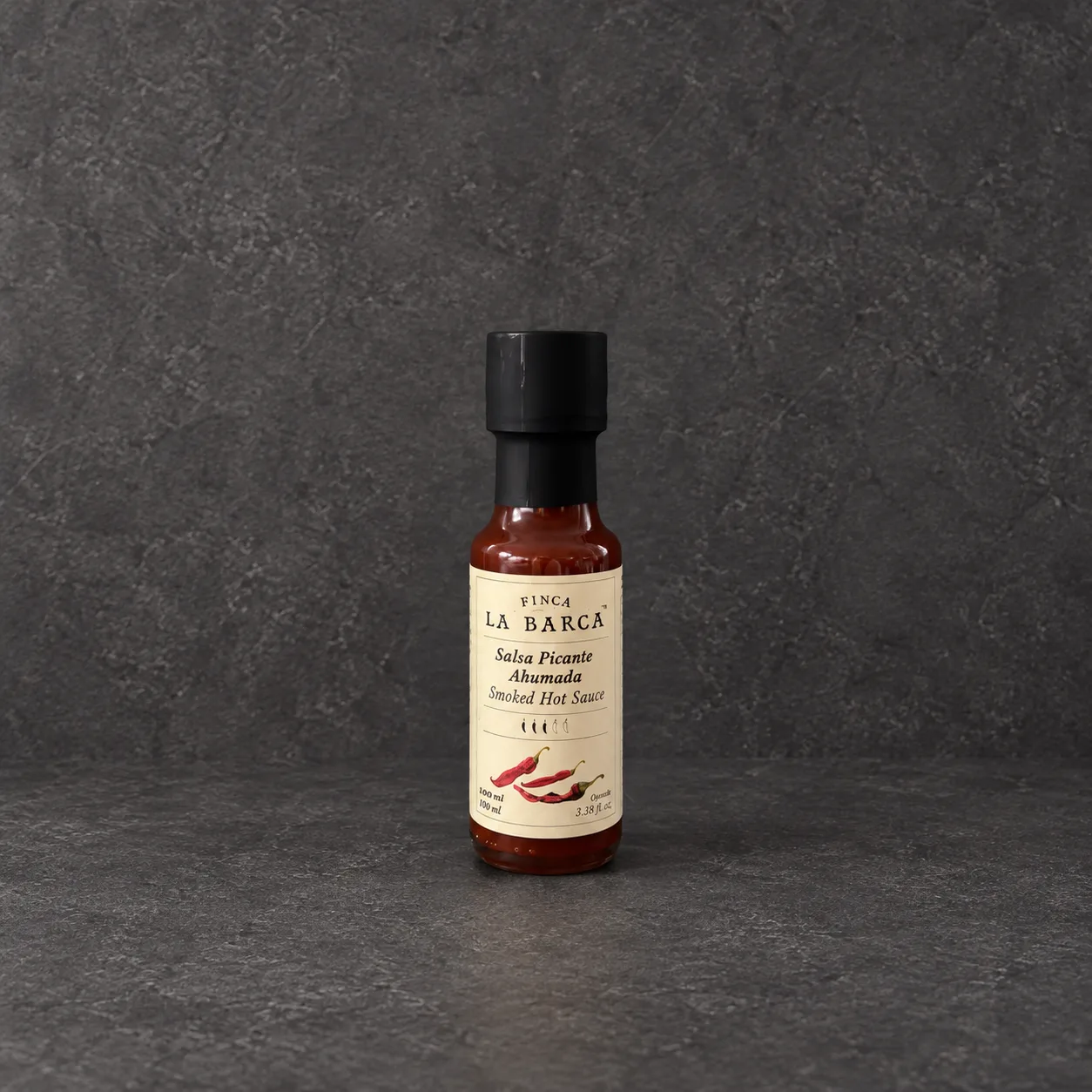 Stærk sauce med røget chili - Hot sauce - 100 ml